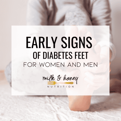 early diabetes feet signs