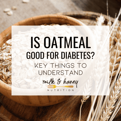 is oatmeal good for diabetes