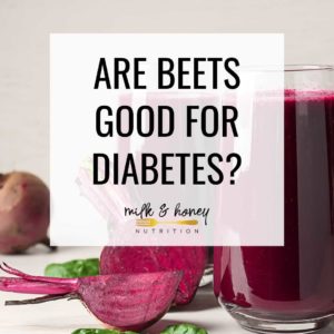 are beets good for diabetes