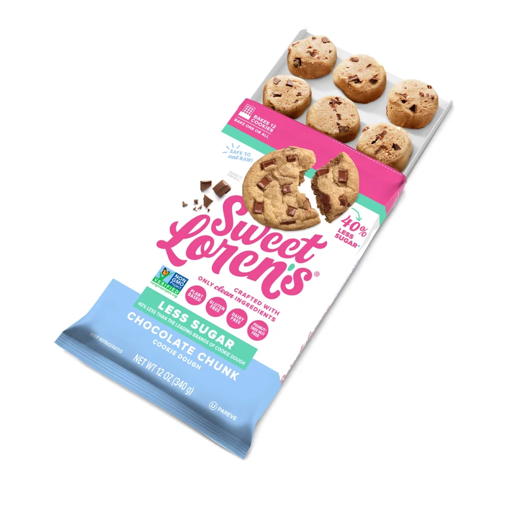 low sugar sweet lorens diabetic cookie dough