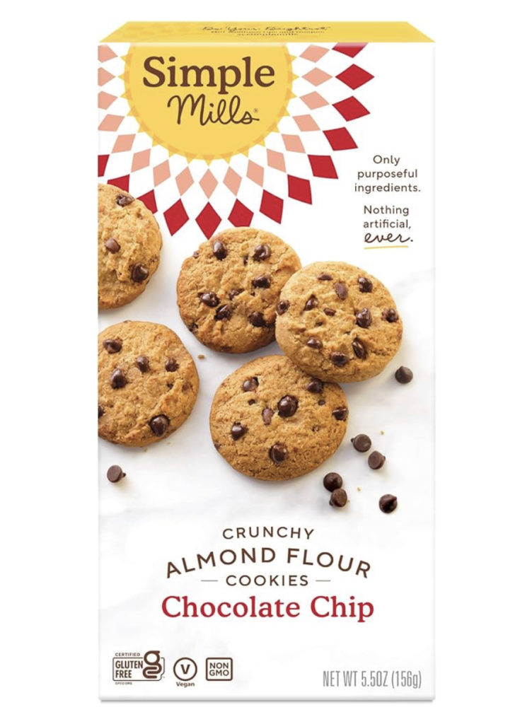 simple mills crunchy chocolate chip cookies for diabetes