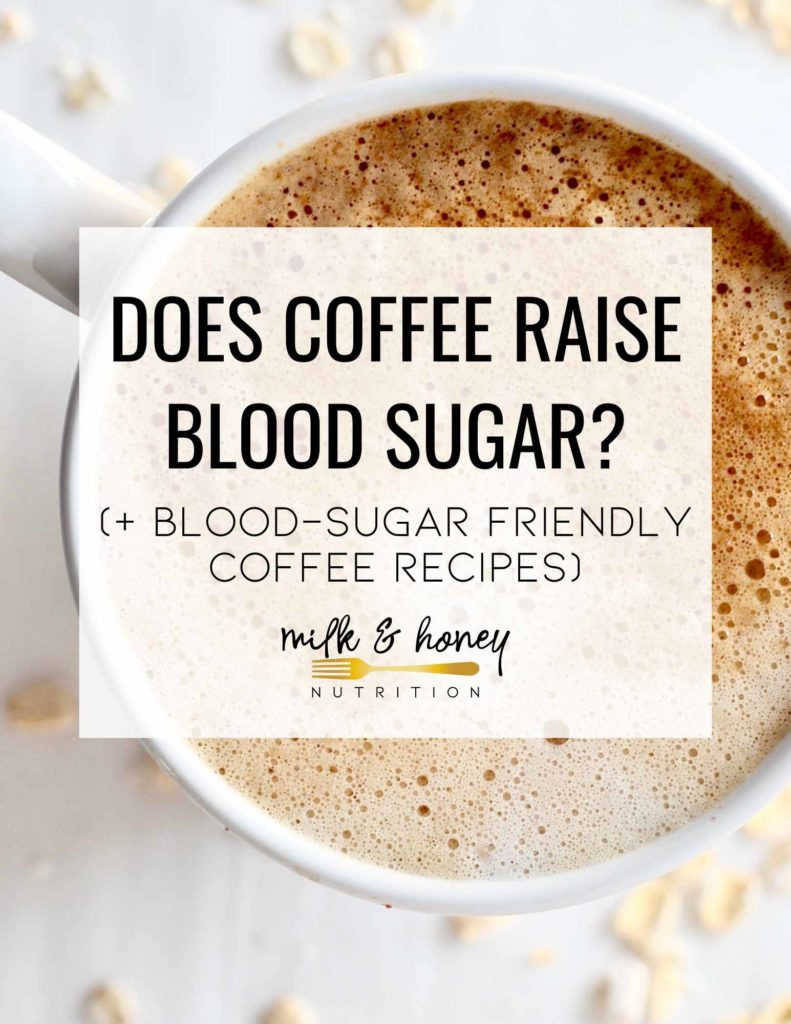 does coffee raise blood sugar