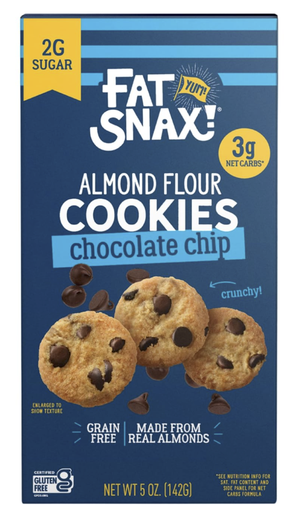 fat Snax cookies for diabetes