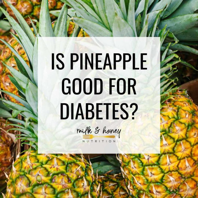 is pineapple good for diabetes