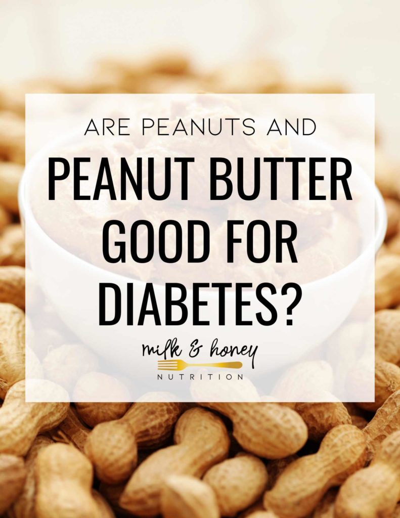 is peanut butter good for diabetes