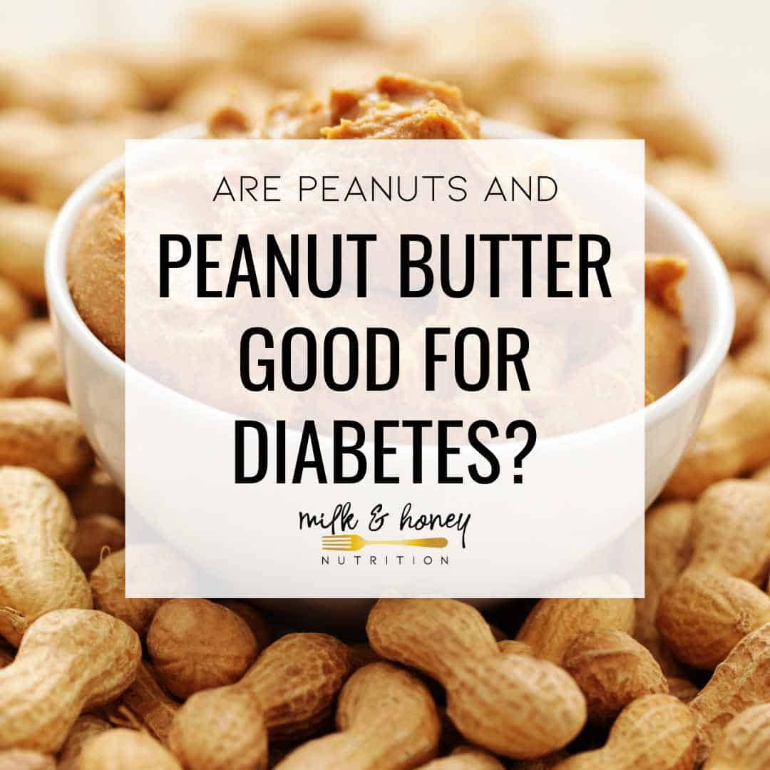 is peanut butter good for diabetes