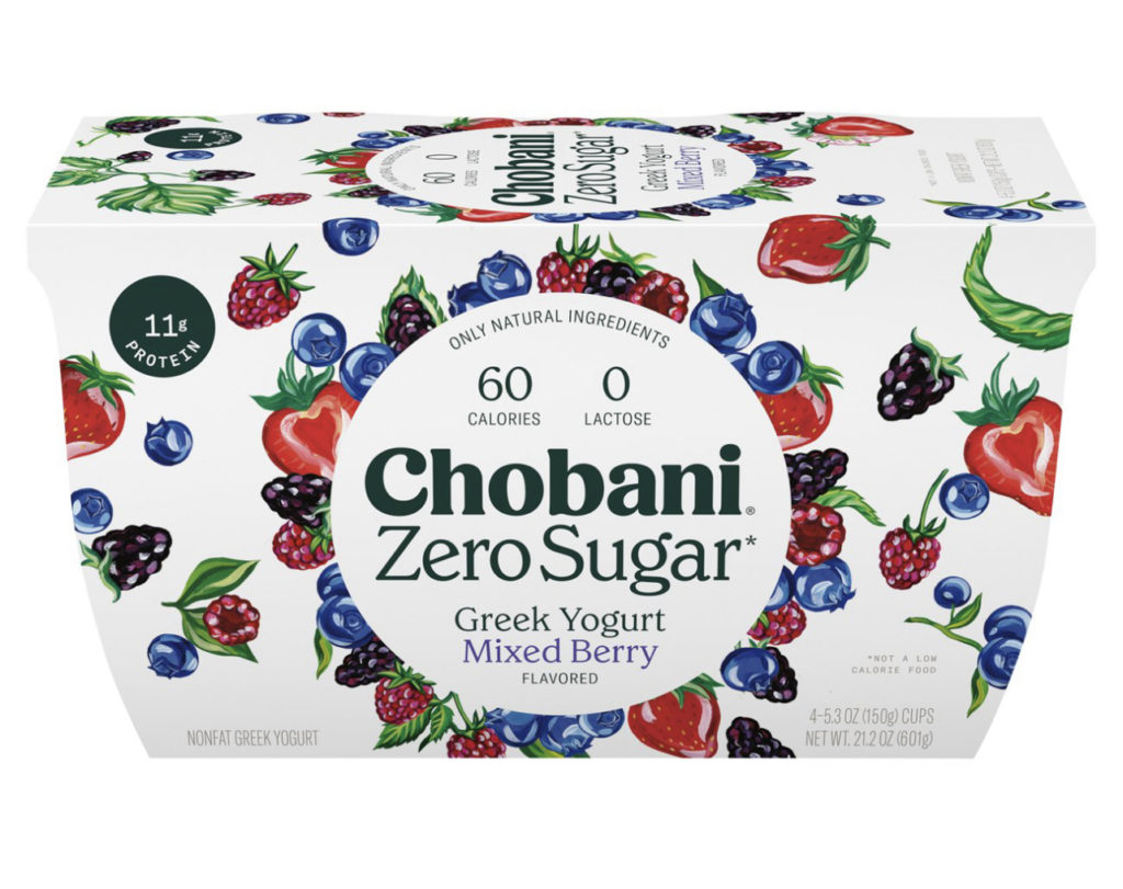 chobani zero sugar yogurt best yogurt for diabetes