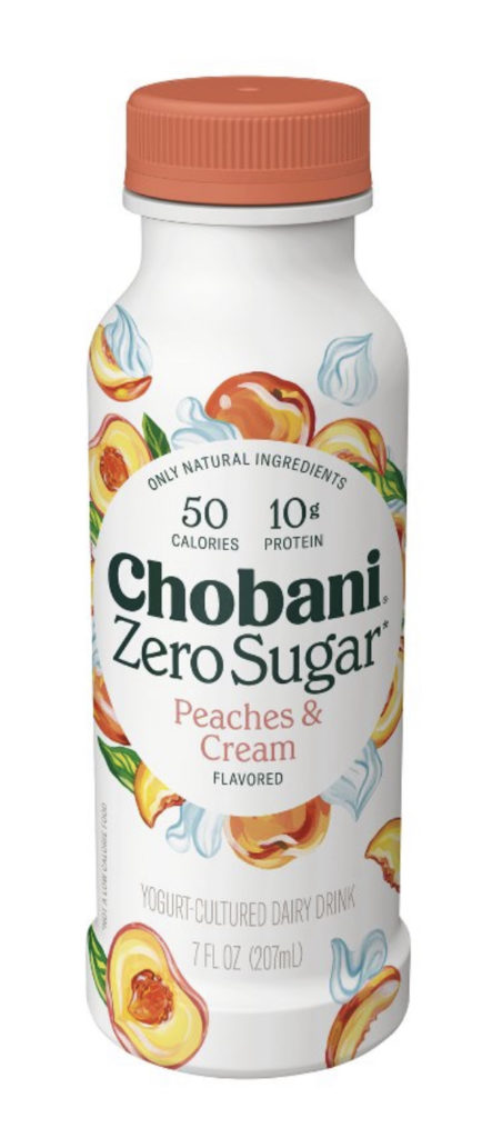 Chobani zero sugar yogurt drink