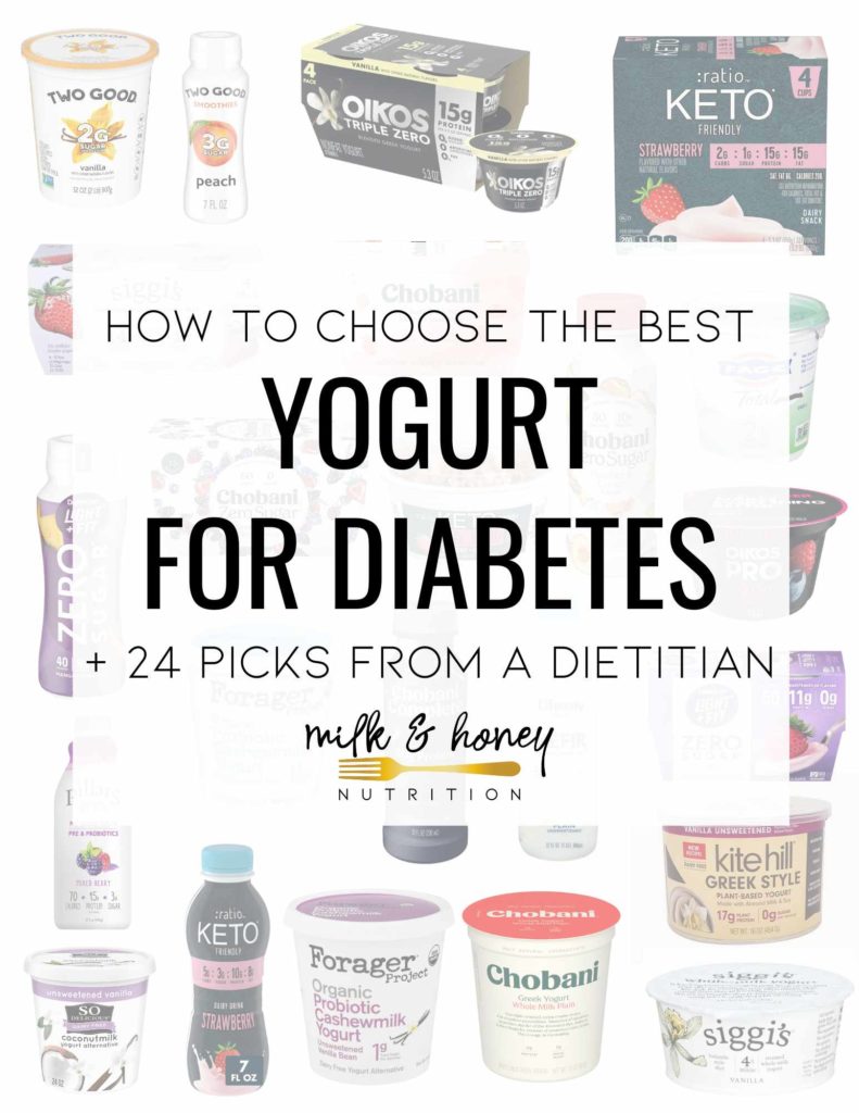 best yogurt for diabetes cover | Milk & Honey Nutrition best yogurt for diabetes