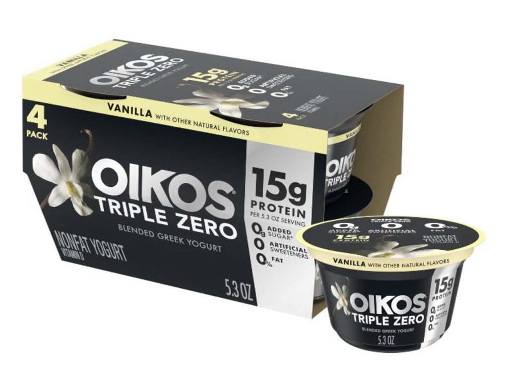 best yogurt for diabetes oikos triple zero yogurt vanilla