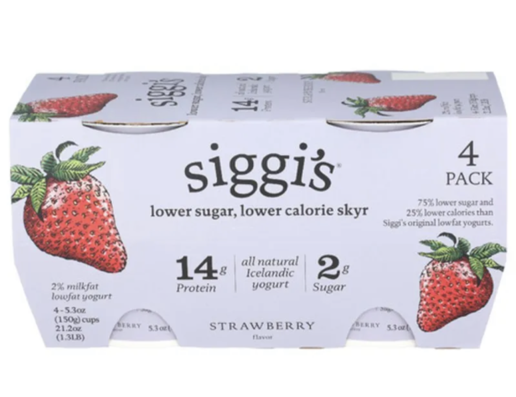 best yogurt for diabetes siggi's lower sugar