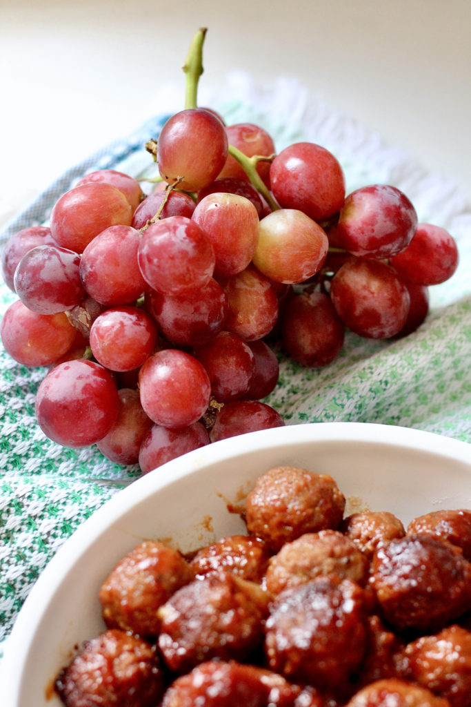 grape jelly bbq meatballs