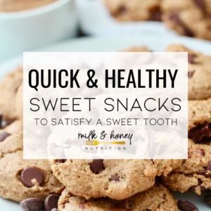 healthy sweet snacks