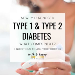 newly diagnosed diabetes checklist