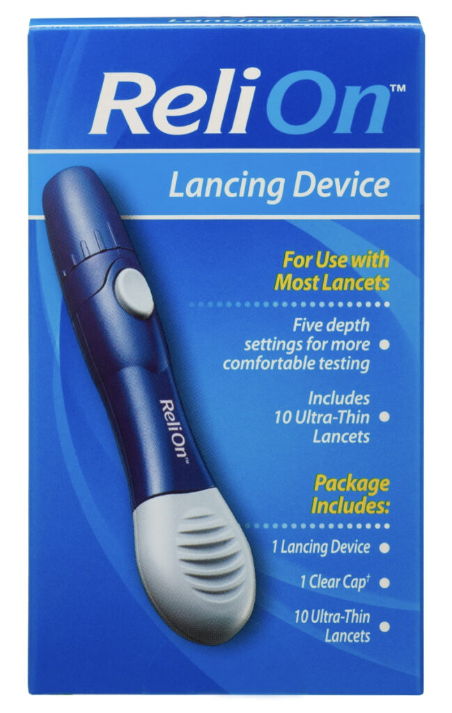 relion lancing device walmart diabetes supplies