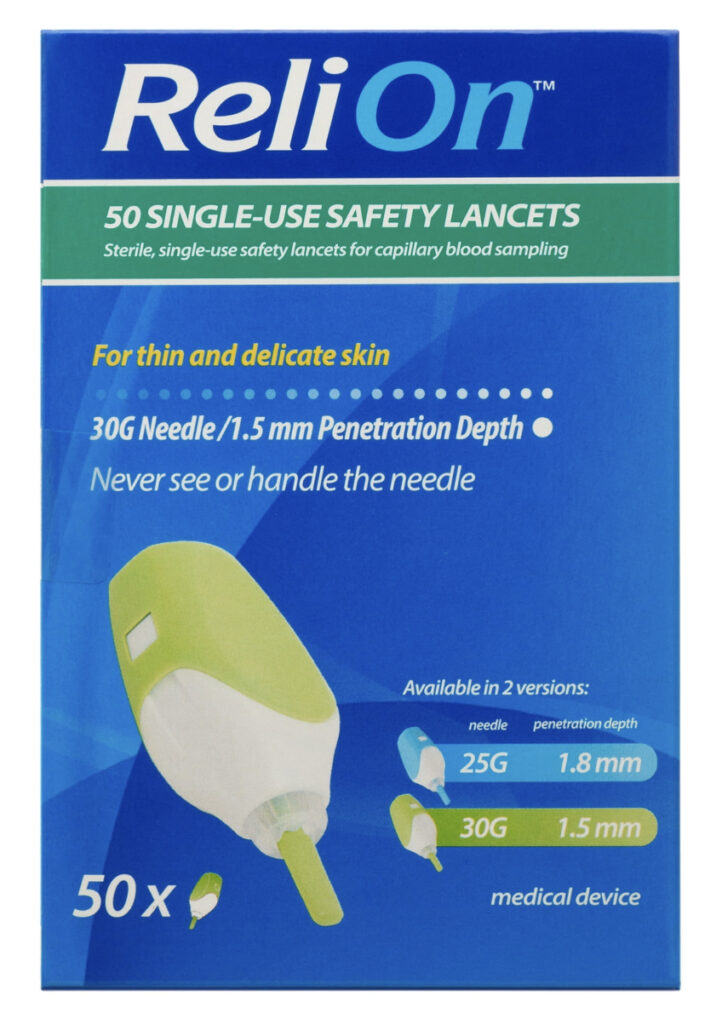relion single use lancets walmart diabetes supplies