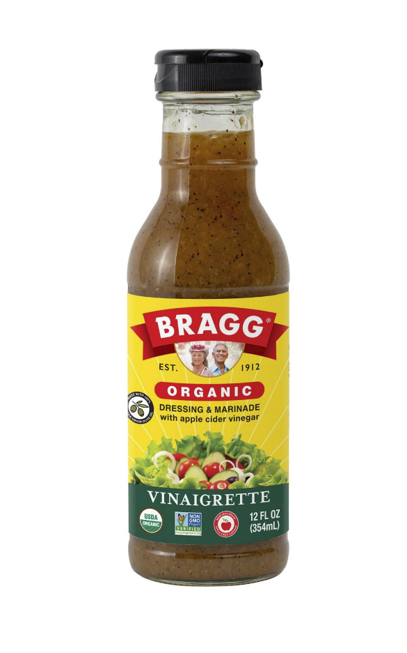 Bragg organic vinaigrette salad dressing for diabetes
