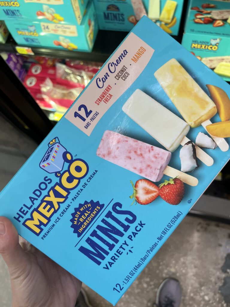 helados mexico mini ice cream popsicles at walmart