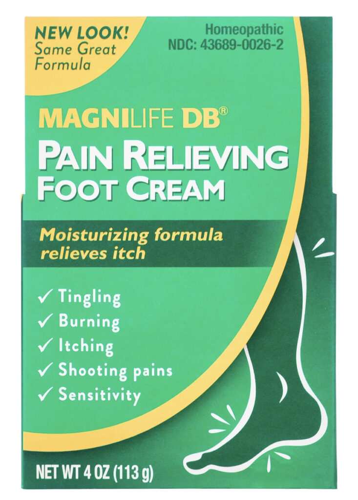 mgnilife db pain relieving foot cream