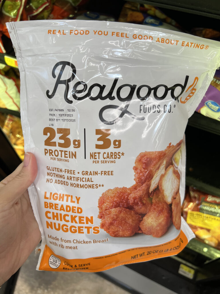 real good foods chicken nuggets at walmart