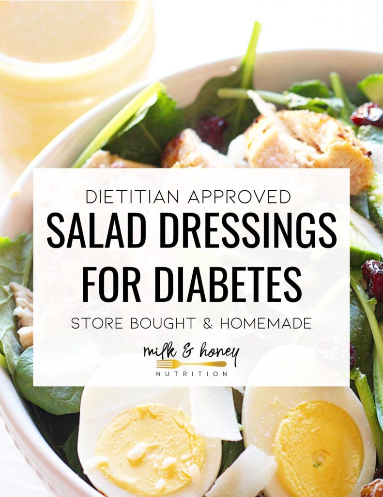 salad dressing for diabetes from a dietitian