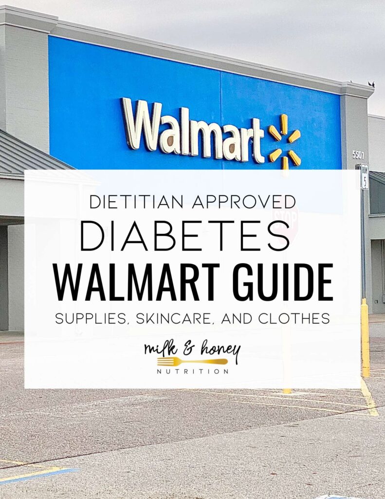 walmart diabetes supplies