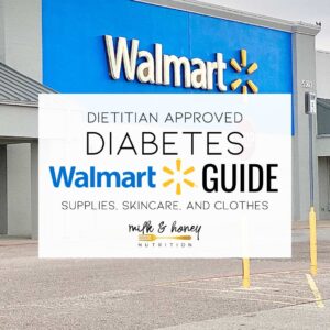 walmart diabetes supplies from a dietitian