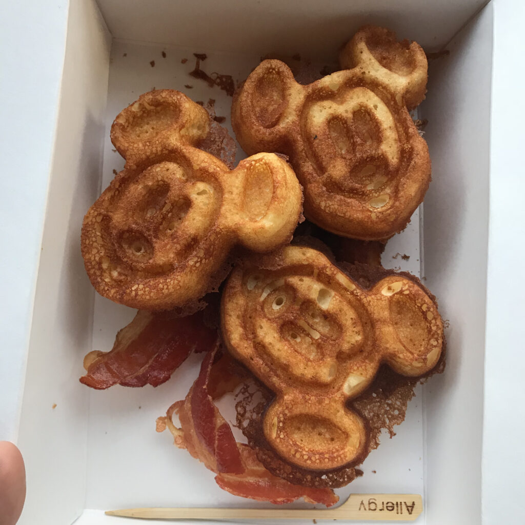 gluten free mickey mouse waffles at disney world