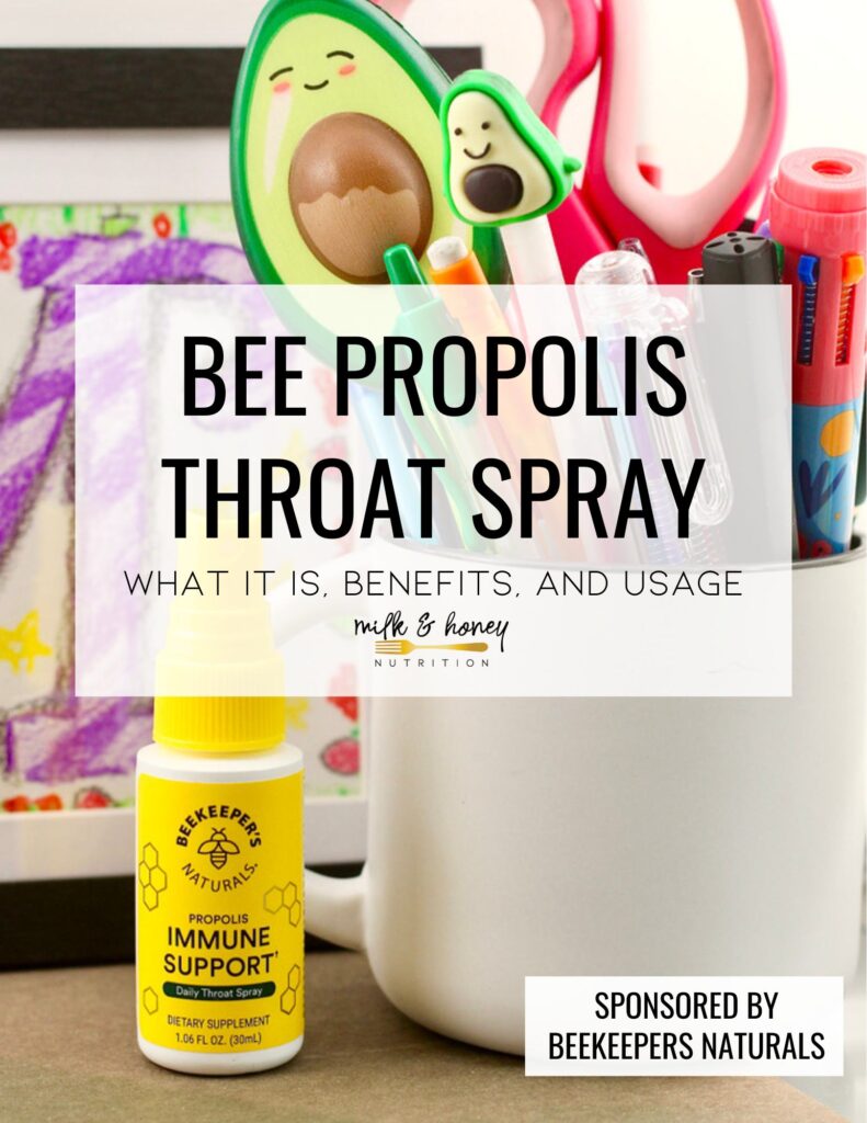 bee propolis throat spray