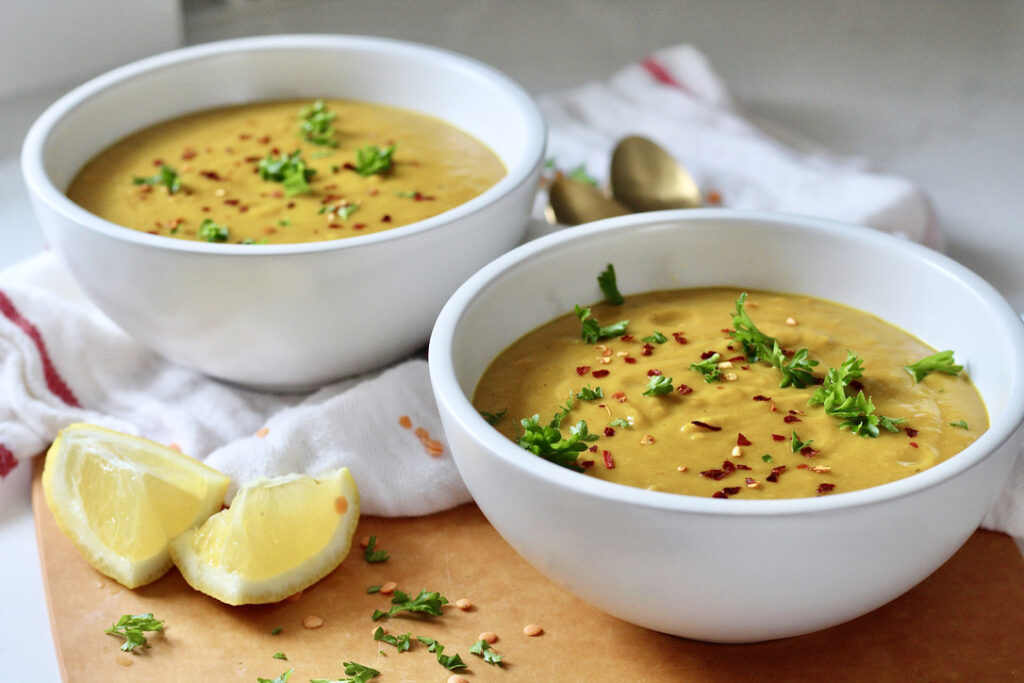 slow cooker lentil vegetable soup