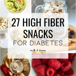 high fiber snacks for diabetes