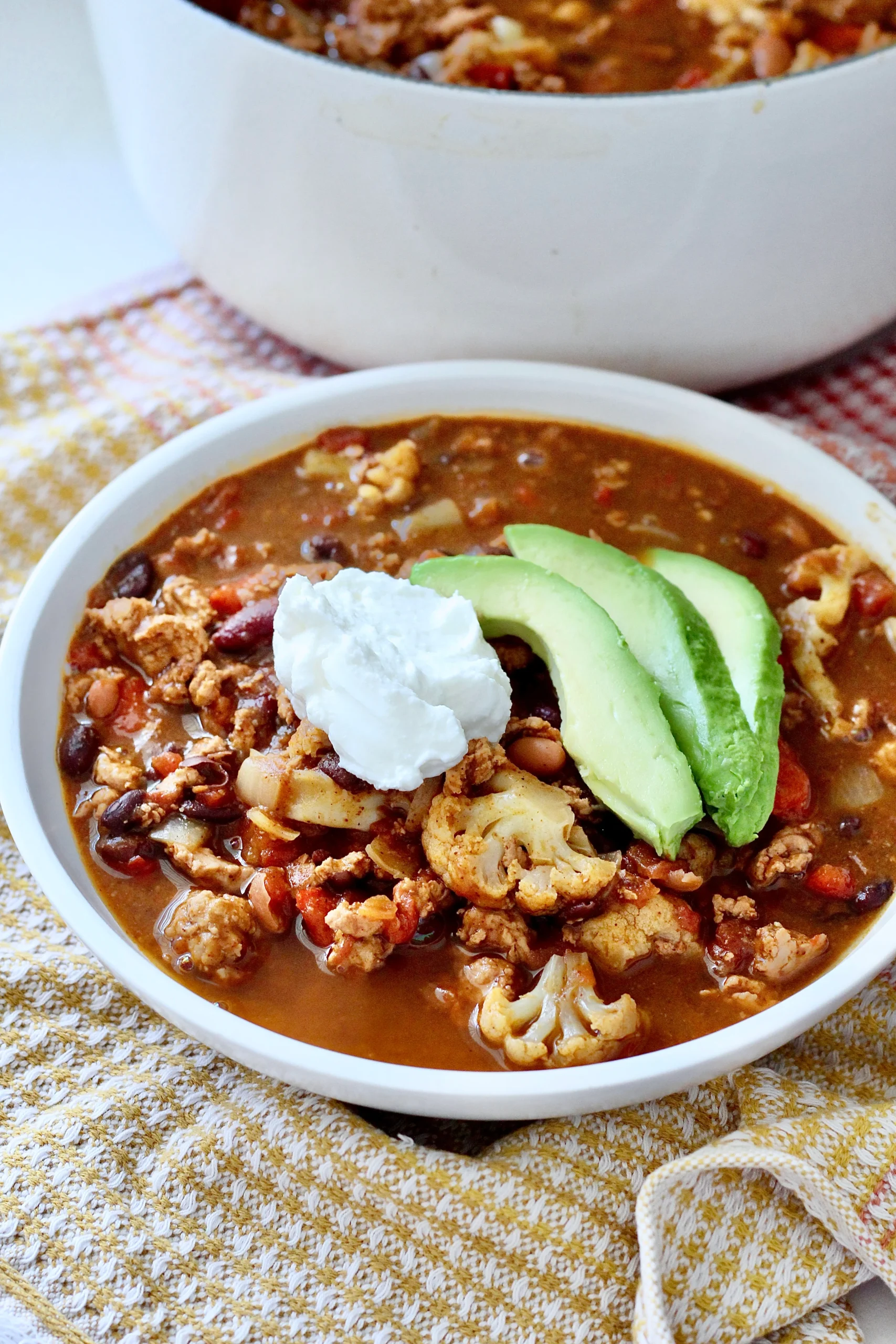 pumpkin spiced turkey chili 7 | Milk & Honey Nutrition gut healthy winter recipes for blood sugars