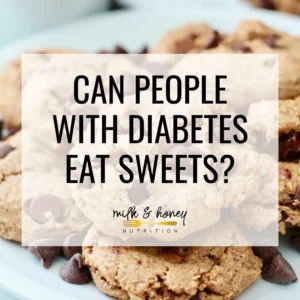 can people with diabetes eat sweets